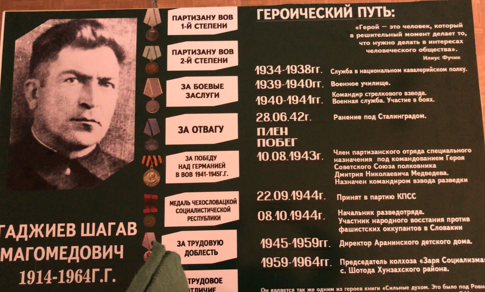 Гаджиев Шагав Магомедович.