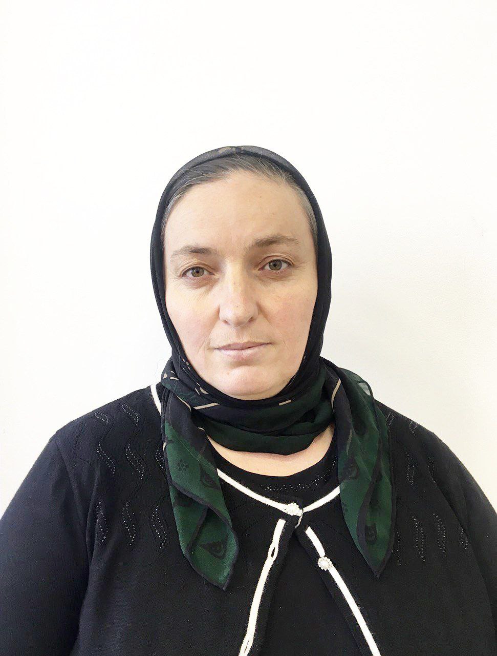 Бадрудинова Патимат Хамидовна.